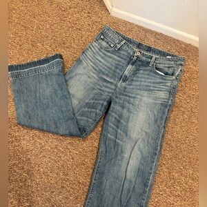 Lucky Brand Cropped Wide Leg Jeans